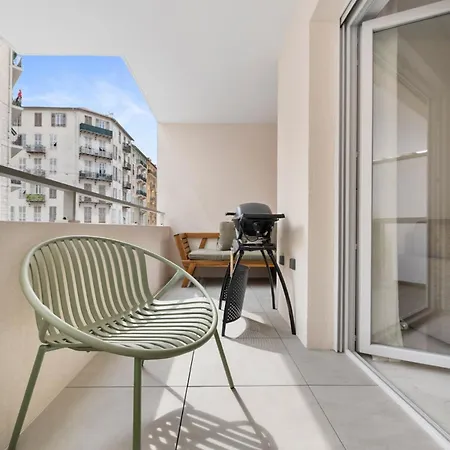 Apartman Avec Balcon-terrasse & Clim Nizza